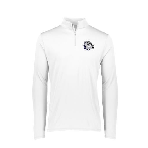 [FTLQFLWH-FAXS-LOGO1] Decker Women's Flex-Lite 1/4 Zip Shirt (Female Adult XS, White)