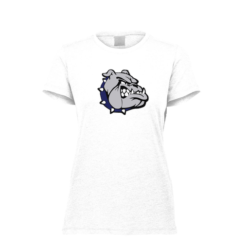 [FTSCUBWH-FAXS-LOGO1] Decker Women's Tri-Blend T-Shirt - Short Sleeve (Female Adult XS, White, Logo 1)