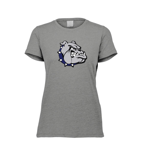 [FTSCUBGY-FAXS-LOGO1] Decker Women's Tri-Blend T-Shirt - Short Sleeve (Female Adult XS, Gray, Logo 1)