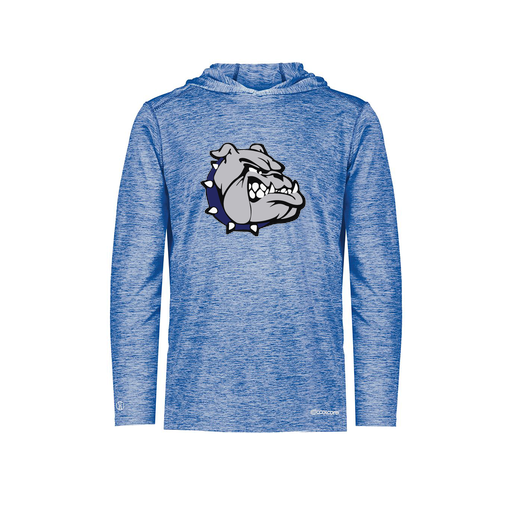 [FOLHCGRY-YS-LOGO1] Decker Youth Charge Hoodie (Youth S, Royal)